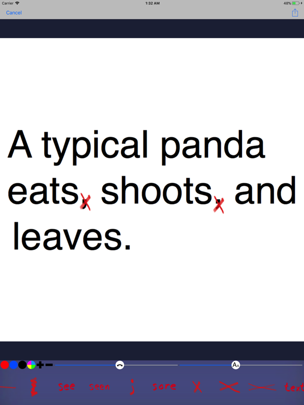 Grammar Snob 2 on iPad